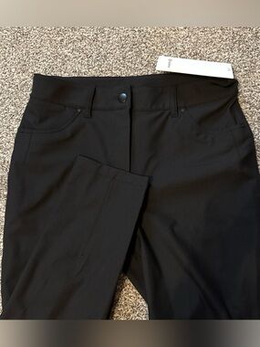 NWT Lululemon City Sleek 5 Pkt Pant 30” Size 8 Black Dress Pants Business
